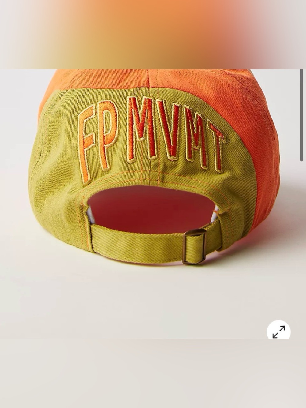Free People Movement Rule The Court Baseball Hat Embroidered NWT MSRP$48 - Picture 3 of 6